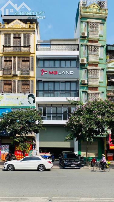 MẶT PHỐ YÊN LÃNG- KHÔNG DINH ĐƯỜNG SẮT TRÊN CAO- DT 95.5M2, 5 TẦNG, MT 6M- GIÁ 25.5 TỶ