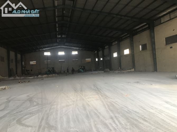Cho thuê kho xưởng có diện tích từ 500 m2 đến 10.000 m2, cont 40f vào, PCCC. Bảo vệ. - 1