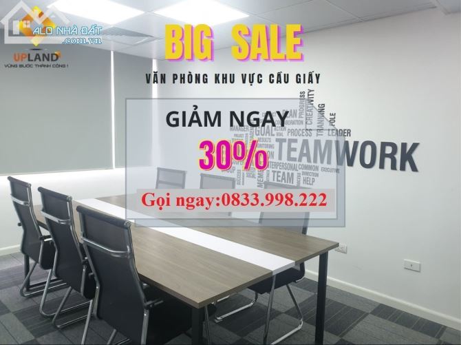 [Hỗ trợ 30% - 50%] Cho thuê VP công ty khởi nghiệp 6 người làm việc giá 5tr/tháng