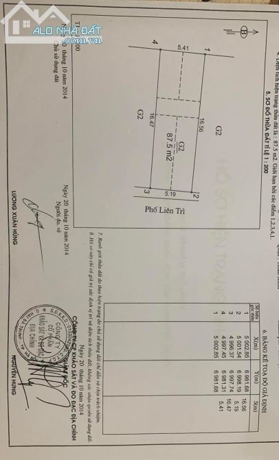 Ban nhà Mặt Phố Liên Trì Hoàn Kiếm 90m2 Mặt Tiền 5,2m - giá hợp lý - 1