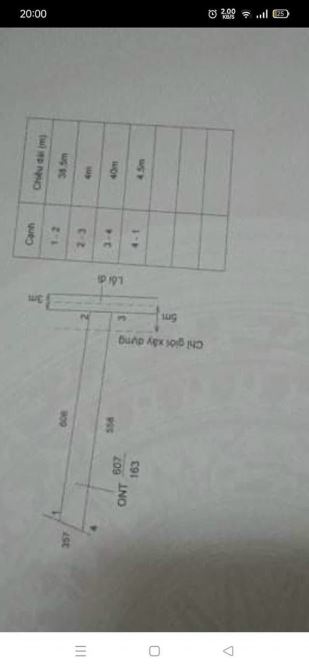 Chính chủ bán  Đất thổ cư đô thị khu phố Thanh Hà-thị trấn Cần Giuộc-QL50 ,900tr/163m2 - 1
