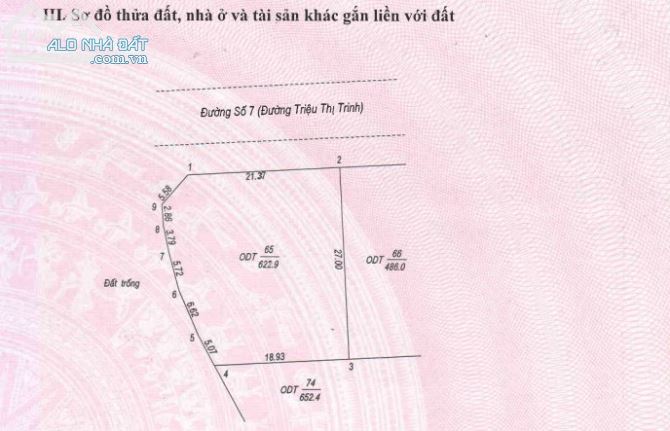 Bán nền biệt thự đẹp đường Triệu Thị Trinh, Tp Long Xuyên - 4