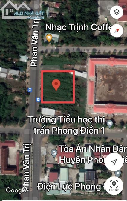 Bán 3.120m² Đất Mặt Tiền Đường Phan Văn Trị Trung Tâm Thị Trấn Phong Điền Cần Thơ