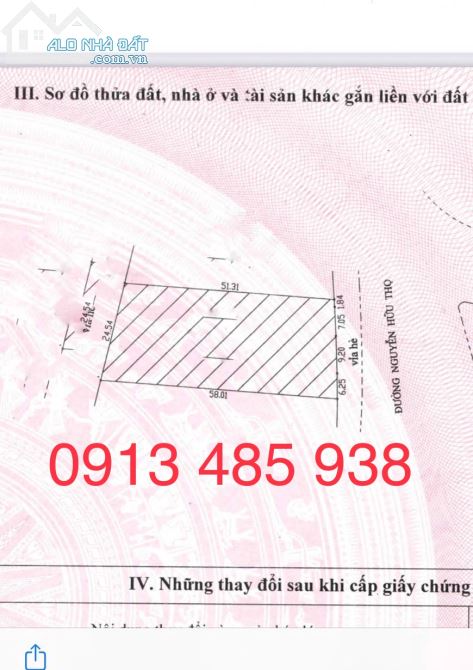 🛑 Bán lô đất 2MT đẹp nhất đường: Nguyễn Hữu Thọ - Xây Cao Tầng - Hải Châu - Đà Nẵng - 1