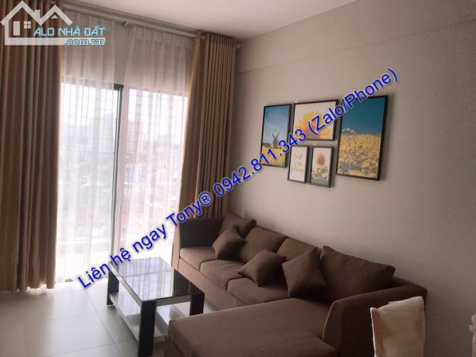 Thuê căn hộ Masteri Mone Gò Vấp 2 phòng ngủ / 2WC tiện nghi đẹp #13.5 Triệu tầng cao
