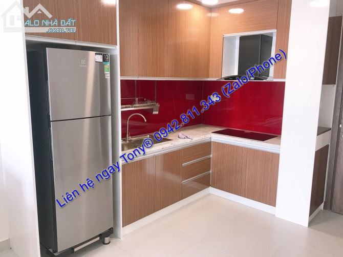 Thuê căn hộ Masteri Mone Gò Vấp 2 phòng ngủ / 2WC tiện nghi đẹp #13.5 Triệu tầng cao - 5