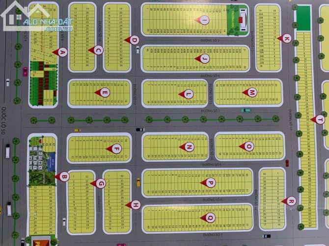 ĐẤT [Chính Chủ] Mặt Tiền Quốc Lộ 50 KDC Phước Đông Cần Đước 850 Triệu/100 m2 Sổ Hồng Riêng