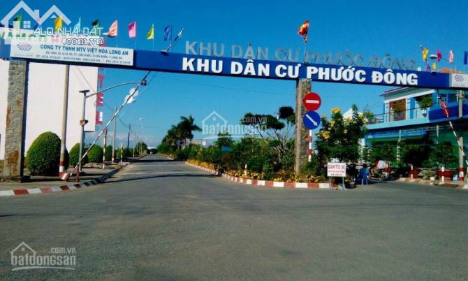 ĐẤT [Chính Chủ] Mặt Tiền Quốc Lộ 50 KDC Phước Đông Cần Đước 850 Triệu/100 m2 Sổ Hồng Riêng - 1