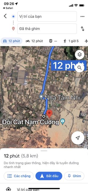 án đất du lịch đồi cát nam cương