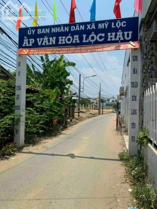 Nền đất Thổ Cư  - Xã Mỹ Lộc-Cần Giuộc   ,5x15=75m2/570trieu SHR công chứng ngay