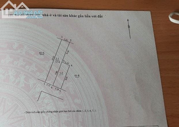 Bán đất Tây Mỗ ô tô 67m2, mặt tiền 4.6m giá 10.1 tỷ, ngõ nông , xây CCMN - 1