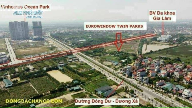 Bán liền kề, biệt thự khu đô thị mới Eurowindow Gia Lâm Hà Nội - Giá từ 11.5 tỷ / lô - 3