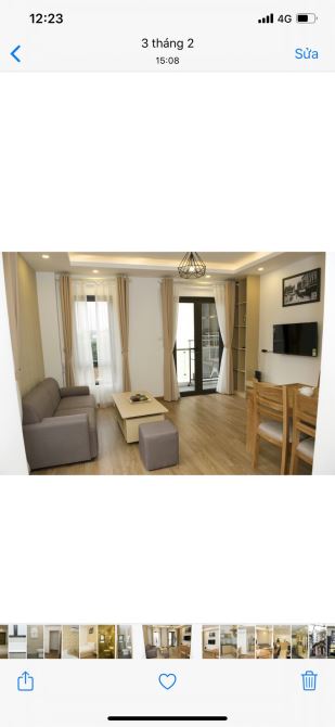 Cho thuê căn hộ 2 phòng ngủ đủ đồ tại Phù Đổng Thiên Vương, DT 83m2 - 2