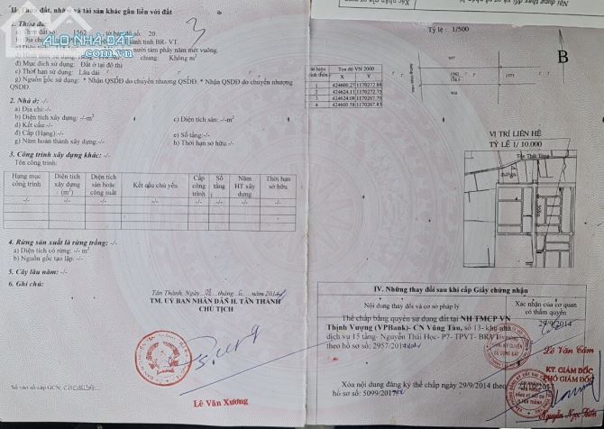 BÁN GẤP LÔ ĐẤT MT LÊ THÁNH TÔNG NGAY TRUNG TÂM PHÚ MỸ - 2