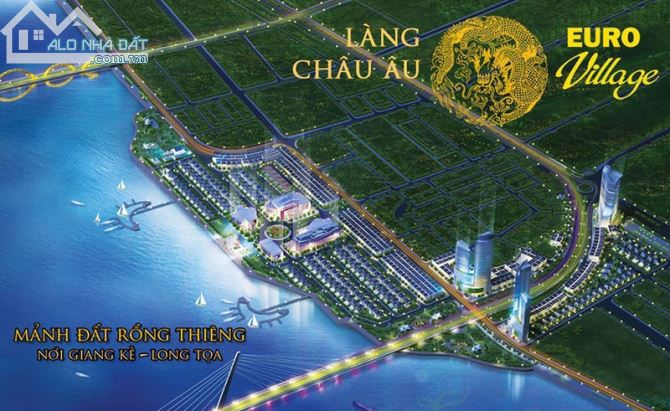 Cần tiền bán nhanh lô đất biệt thự đẹp khu Euro Village  Đà Nẵng