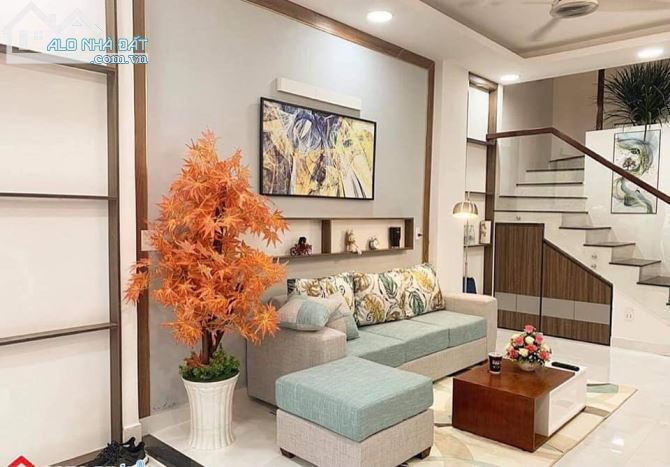 Nhà HXH Nguyễn Văn Công P3 Gò Vấp 4x12 chỉ 4,49 tỷ 4 tầng BTCT - 1