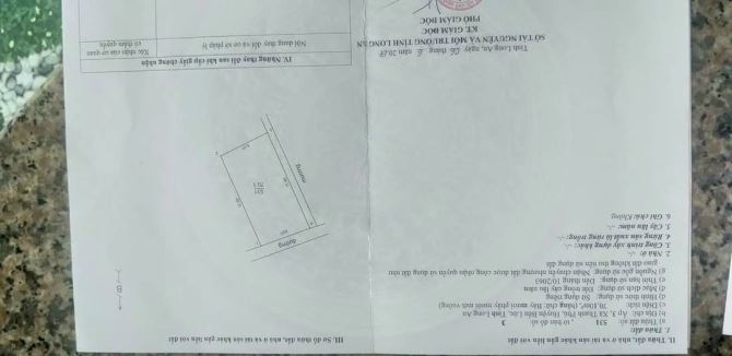 Bán đất mặt tiền sông Bến Lức. Diện tích 2000m2 vườn có 200m2 thổ. - 1