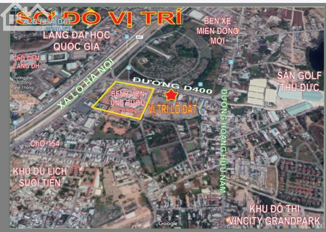 Chủ gửi lô đất Mặt tiền đường D400 Tân Phú Q9 Lộ giới 30m LH 0903-066-813 chuyên đất Q9 - 5