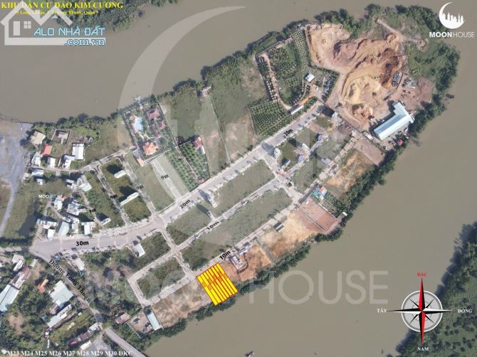 Nắm chủ 8 lô đất liền kề thuộc Dự Án KDC Đảo Kim Cương phường Trường Thạnh quận 9 - 3