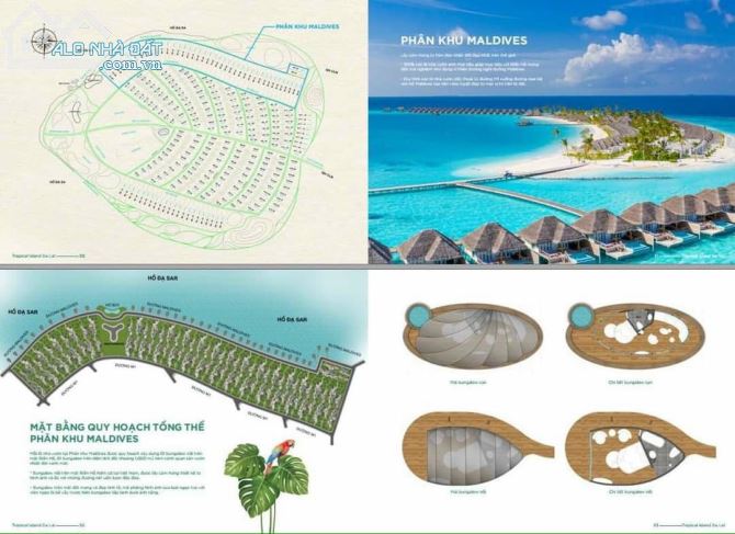 Bán Đất nền hồ Đạ Sar Lâm Hà Đà Lạt biệt thự view hồ Tropical Island LUX Holdings - 3