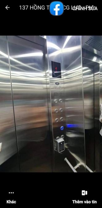 NGÃ TƯ MẶT PHỐ CHO THUÊ: 32 triệu/tháng,HỒNG TIẾN- Long Biên: 48m, 6 tầng, mt 5m, 16TỶ - 1