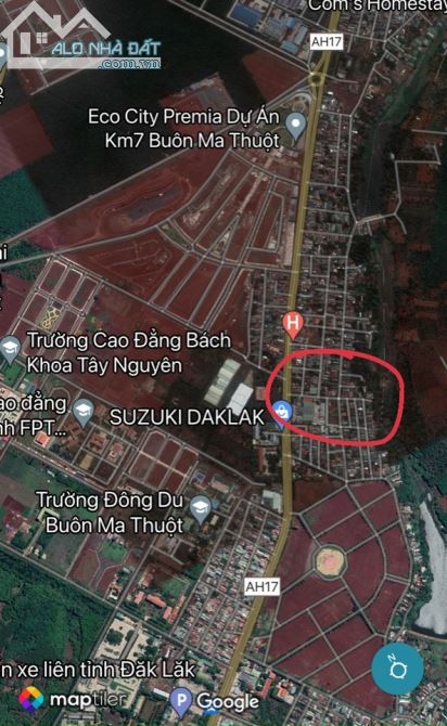❌❌ BÁN LÔ ĐẤT ĐẸP 2 MT HẺM 146 Nguyễn Chí Thanh, P. Tân Lập, BMT❌❌