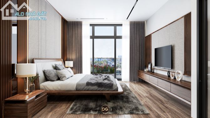 BÁN GẤP BIỆT THỰ LIỀN KỀ CHUNG CƯ SKYLINE MINH KHAI LÔ GÓC 100m X 5 tầng. - 4