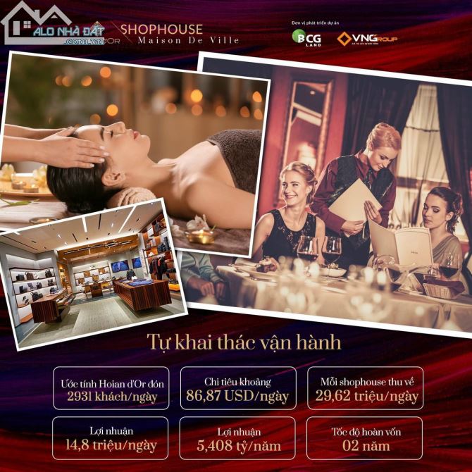 Shophouse trung tâm Phố Cổ Hội An D