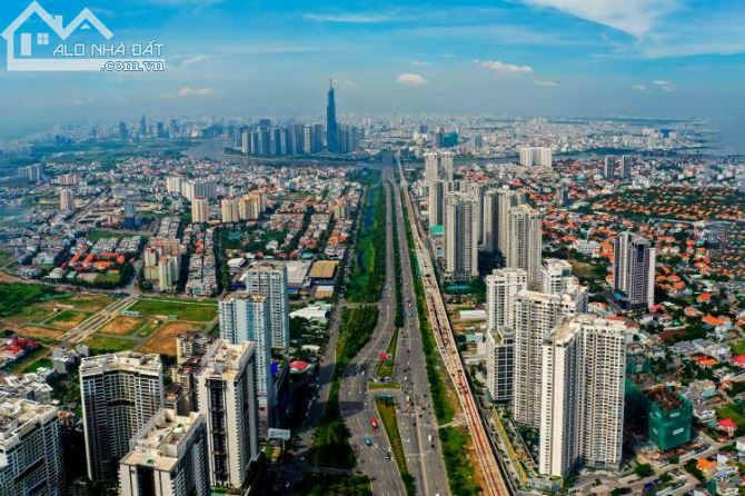 Cần bán đất mặt tiền Xa Lộ Hà Nội Thảo Điền  Quận 2 đã có GPXD 18 tầng hệ số sử dụng đất 8