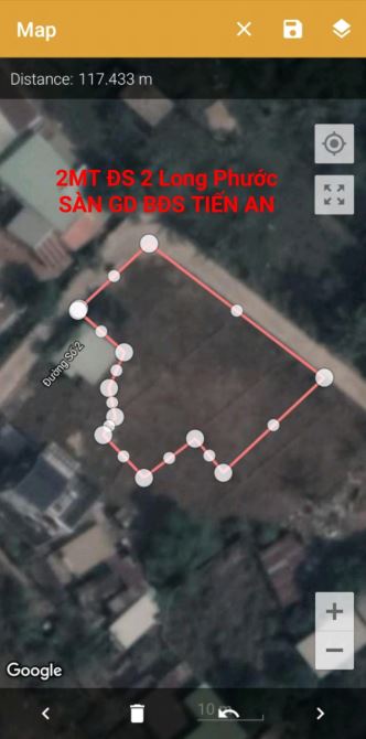 Bán đất TC 2 MT đường số 2 P Long Phước quận 9