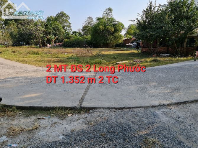 Bán đất TC 2 MT đường số 2 P Long Phước quận 9 - 1