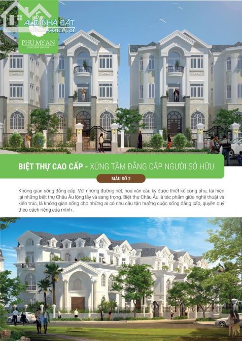 BÁN LÔ ĐẤT BIỆT THỰ KHU ĐÔ THỊ PHÚ MỸ AN- HUẾ - 3