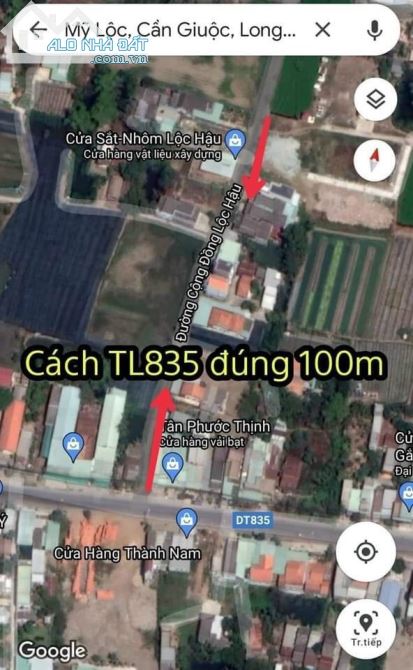 Mặt tiền đường cộng đồng lộc hậu 139m2 -Cần Giuộc -Long An ,SHR