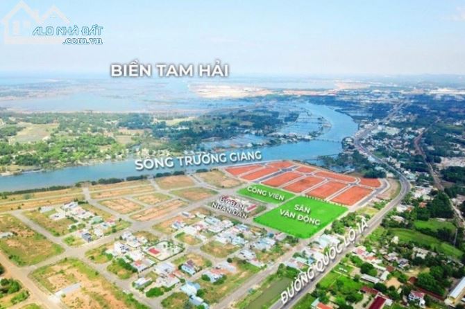 Cần Bán Lô Đã Có Sổ Đất Nền 511 m2 Giá Chỉ 7 triệu/m2 Khu KT Chu Lai Riverside - 3