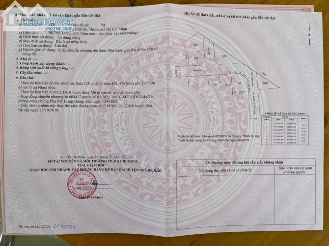 Bán đất tổng 99m2, lô góc 2 mặt tiền hẻm chính 1896 lê văn lương, nhơn đức, nhà bè. - 5