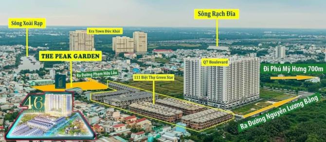 Chủ gửi bán gấp 1 căn biệt thự Green Star, DT: 7x20m, đường Nguyễn Lương Bằng, giá: 17 Tỷ - 5