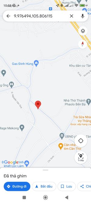 Bán gấp nền ngộp chỉ 599tr p.Tân Phú, Cái Răng gần Căn nhà màu tím - 3