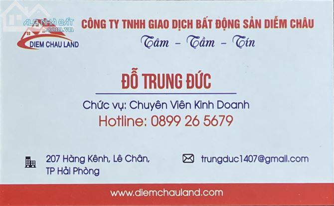 Mặt đường Dân Lập. Dt: 160m x 2 tầng. Ngang 7.1m. Giá 75tr/m - 1