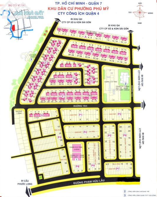 Chuyên Đất Nền 7x18m, 5x18m, 4x18m, KDC Công Ích Q.4 - Chợ Lớn - Phú Mỹ Ven Sông Quận 7 - 4