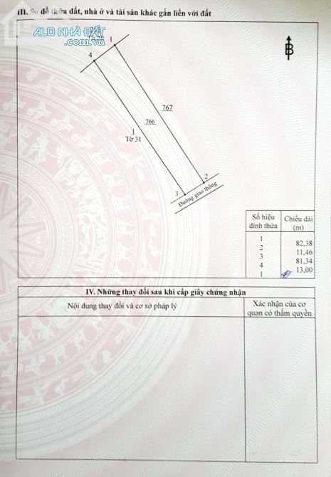 Cần vốn làm ăn bán lô đất 1000m2, nở hậu, đường hiện hữu, gần trường, chợ. - 2