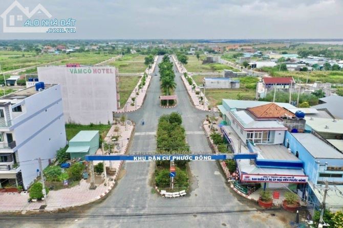Cần bán gấp đất nền KDC Cầu cảng Phước Đông, MT QL50, sổ riêng DT 100m, giá rẻ - 1