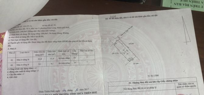 BÁN ĐẤT KIỆT Ô TÔ ĐƯỜNG PHẠM THỊ LIÊN, KIM LONG, HUẾ - 3