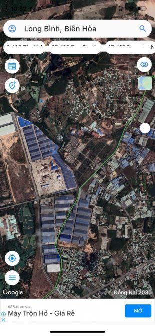 20x25m Giá 2 Tỷ xxx. Phường Long Bình Thành Phố Biên Hoà- Đồng Nai. Ô tô vào tận nơi, - 1