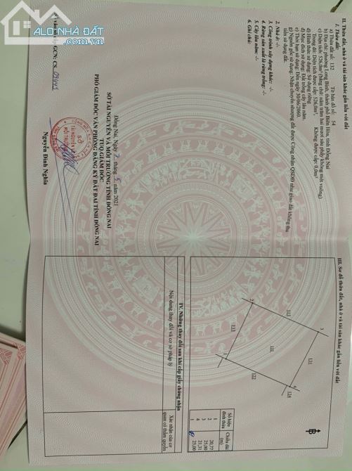 20x25m Giá 2 Tỷ xxx. Phường Long Bình Thành Phố Biên Hoà- Đồng Nai. Ô tô vào tận nơi, - 2