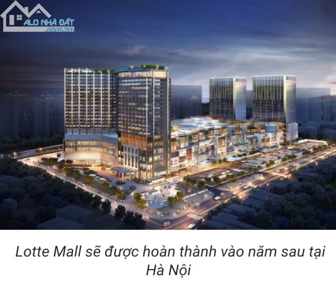 Bán Đât Xây Tòa Nhà Văn Phòng Ngay Chân Đế Tháp Lotte Lạc Long Quân 432m2 MT 14m 174 tỷ - 2