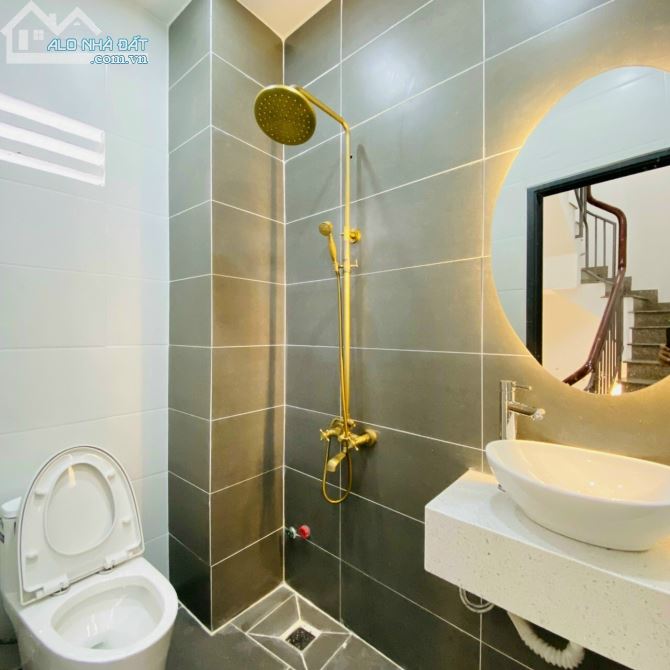 Nhà Mới...Full Nội Thất⭕Hẻm 6M.🌸🌸...Thống Nhất P11.: 5x17m 3 Lầu 5PN.22TR - 1