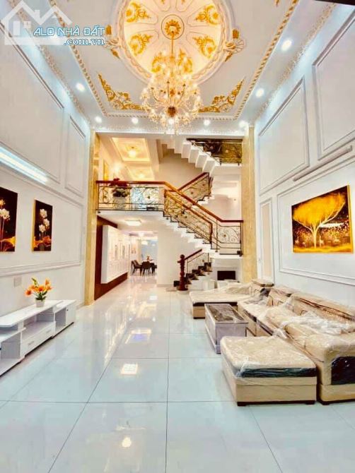 Nhà Mới...Full Nội Thất⭕Hẻm 6M.🌸🌸...Thống Nhất P11.: 5x17m 3 Lầu 5PN.22TR - 4