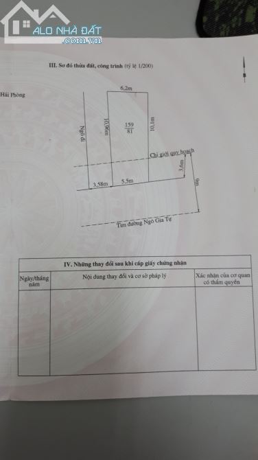 Nhà 2 tầng 81m mặt đường Ngô Gia Tự. Giá 11.3 tỷ