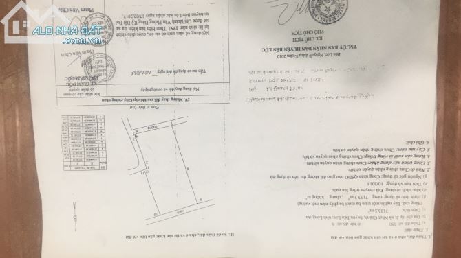 ( 125×130) 16.000m2 Đất lúa 3 mặt tiền lên được fullthổ 29 tỷ Cách QL1A 200m - 3