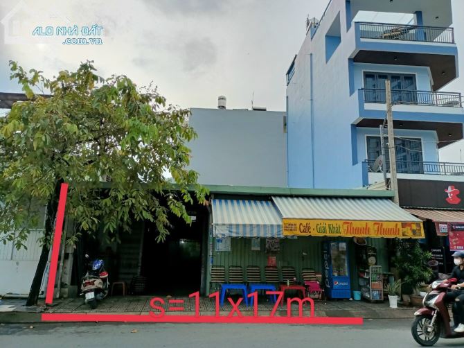 Cho thuê mặt tiền (11*17m ) Nguyễn Văn Dung-Ng Oanh P6 Gần Cầu an Lộc